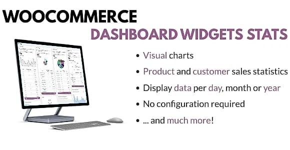 WooCommerce Dashboard Widgets Stats WordPress Plugin