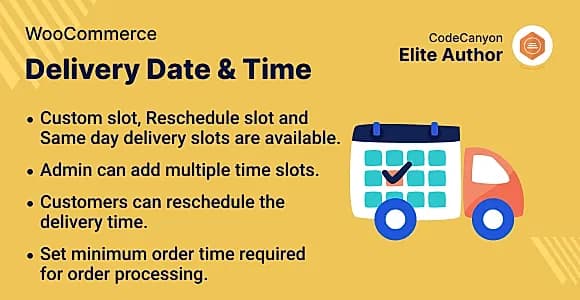 WooCommerce Delivery Date & Time