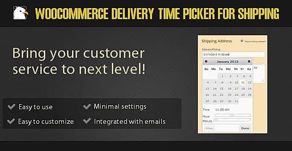 WooCommerce Delivery Time WordPress Plugin