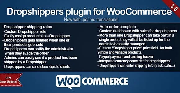 WooCommerce Dropshippers WordPress Plugin