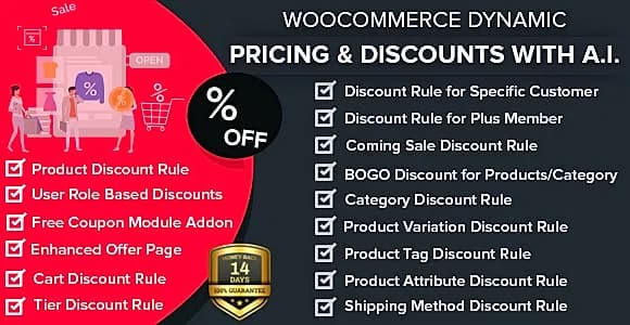 WooCommerce Dynamic Pricing & Discounts with AI WordPress Plugin