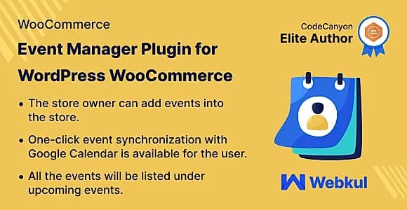 WooCommerce Event Management WordPress Plugin