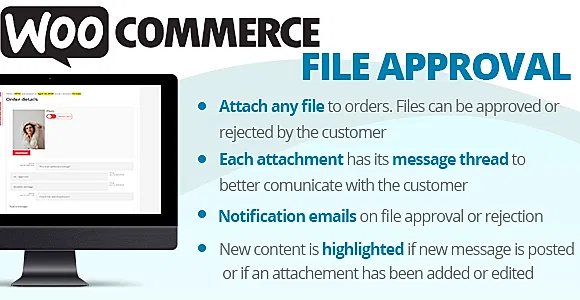 WooCommerce File Approval WordPress Plugin