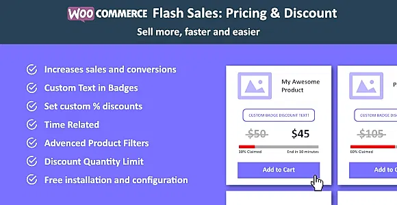 WooCommerce Flash Sales WordPress Plugin