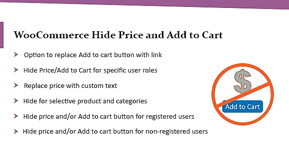 WooCommerce Hide Price & Add to Cart Button Plugin - Lite