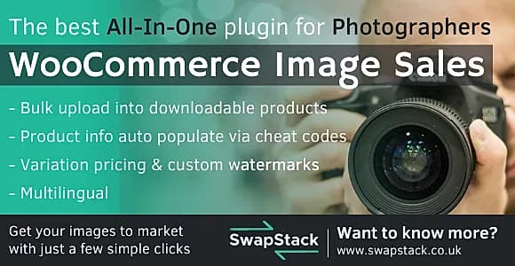 Woocommerce Image Sales WordPress Plugin