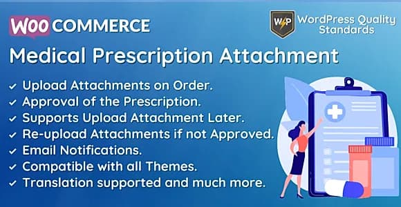 WooCommerce Medical Prescription Attachment WordPress Plugin