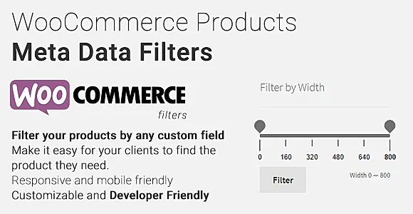 WooCommerce Meta Filter by Nitroweb WordPress Plugin