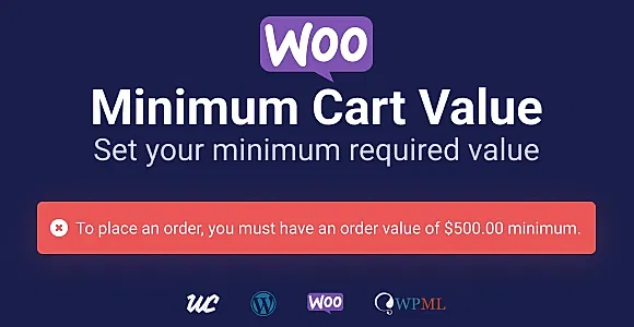 WooCommerce Minimum Cart Value