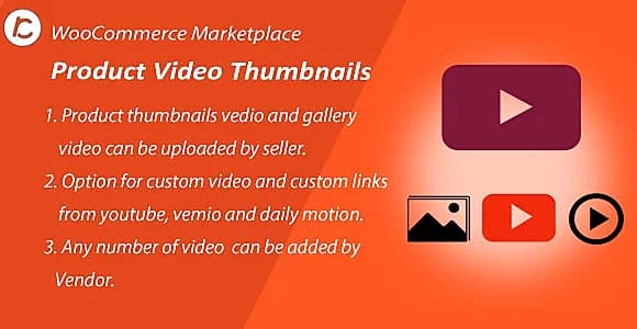 WooCommerce MultiVendor Marketplace Product Gallery Video