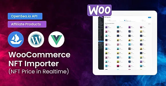 Woocommerce NFT Importer WordPress Plugin