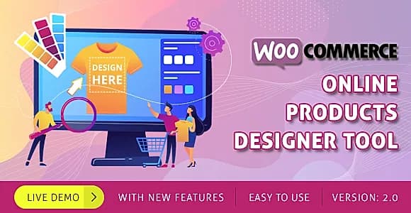 WooCommerce Online Product Designer