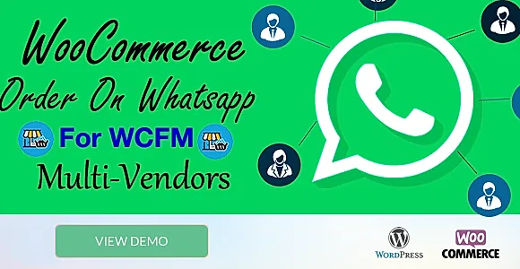 WooCommerce Order On Whatsapp for WCFM Multi Vendor Marketplaces