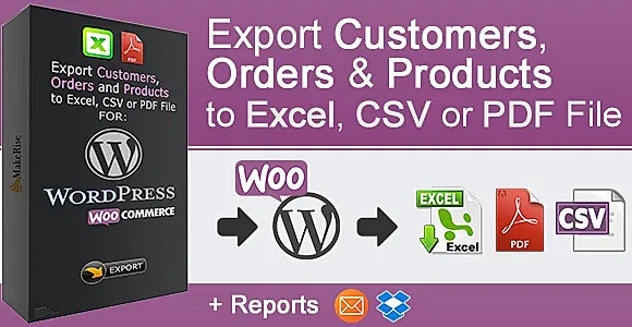 WooCommerce Orders and Products Export - MR WordPress Plugin