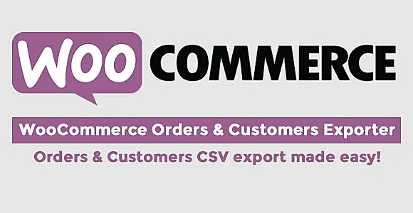 WooCommerce Orders & Customer exporter WordPress Plugin