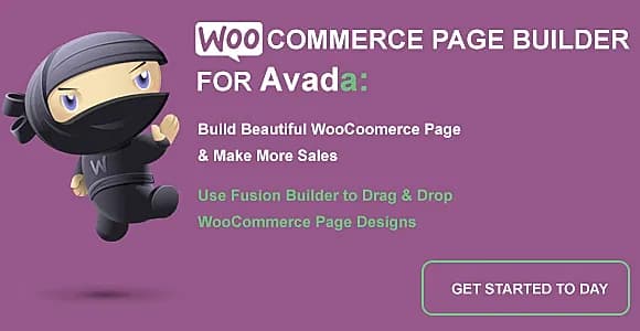 WooCommerce Page Builder For Avada WordPress Plugin