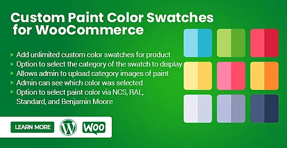 WooCommerce Paint Color Swatches – Visual Product Color Picker Plugin