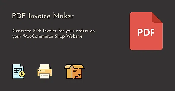 WooCommerce PDF Invoice Maker WordPress Plugin
