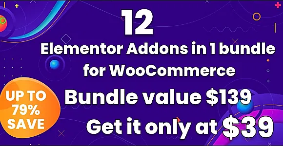 WooCommerce Plugin Bundle -  Elementor Addons