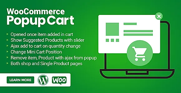 WooCommerce Popup Cart – Ajax Cart with Quick View & Add-to-Cart Modal