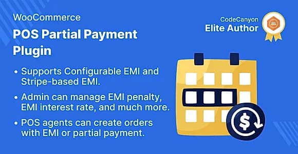WooCommerce POS Partial Payment WordPress Plugin