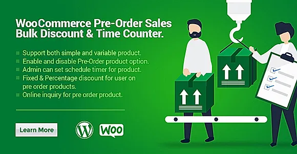 WooCommerce Pre-Order Plugin – Bulk Discounts & Countdown Timer
