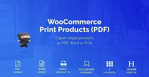 WooCommerce Print Products WordPress Plugin