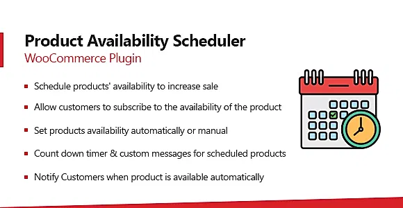 WooCommerce Product Scheduler WordPress Plugin