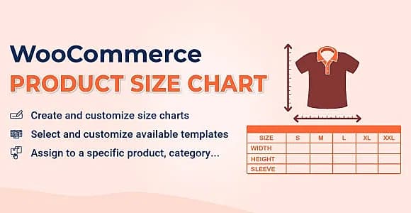 WooCommerce Product Size Chart WordPress Plugin
