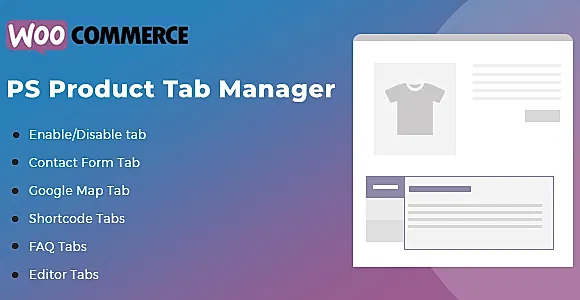 WooCommerce Product Tab Manager