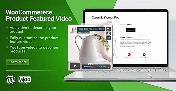 WooCommerce Product Video Gallery – YouTube, MP4, Vimeo Support