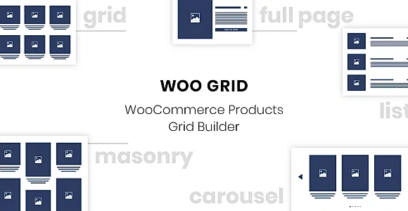 WooCommerce Products Grid Builder WordPress Plugin