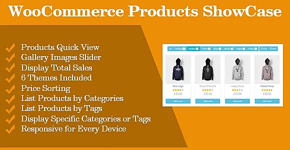 WooCommerce Products ShowCase WordPress Plugin