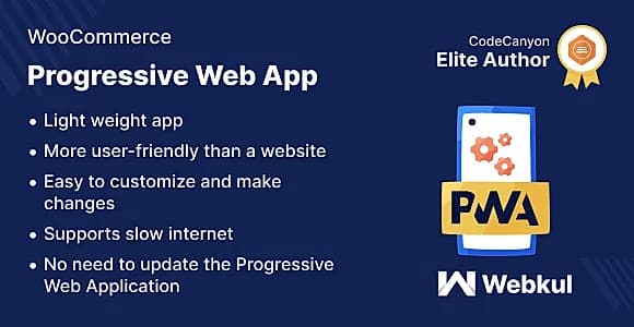 WooCommerce PWA App WordPress Plugin