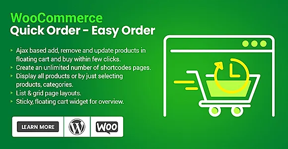 WooCommerce Quick Order Plugin – Bulk & Fast Product Ordering