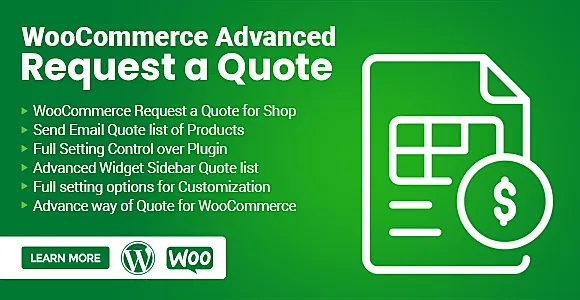 WooCommerce Quote Request Plugin – Add Quote Button to Products
