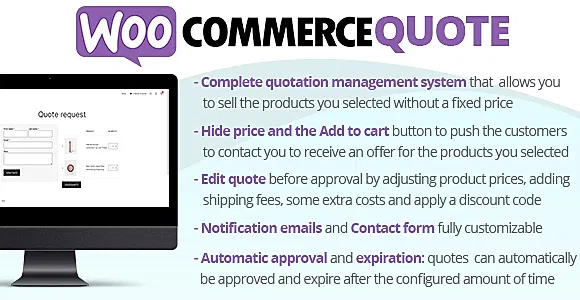 WooCommerce Quote WordPress Plugin