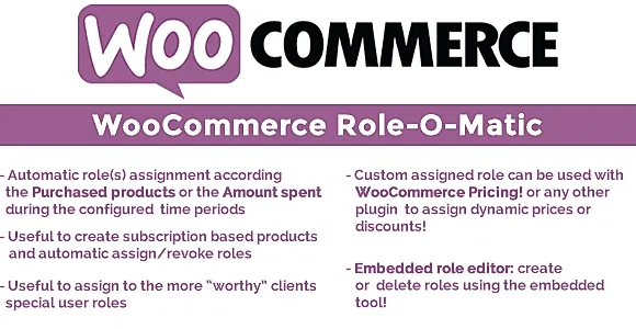 WooCommerce Role-O-Matic WordPress Plugin