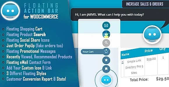 WooCommerce Shop Assistant JARVIS Pro WordPress Plugin