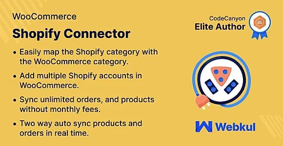 WooCommerce Shopify Connector WordPress Plugin