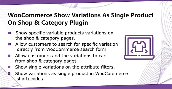 WooCommerce Show Variations WordPress Plugin