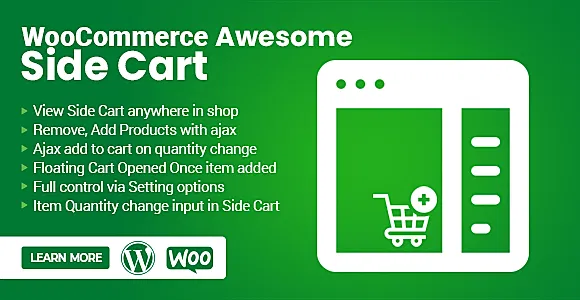 WooCommerce Side Cart – Slide-In Cart with Ajax & Mini Cart Features