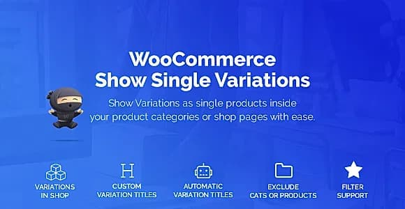 WooCommerce Single Variations WordPress Plugin