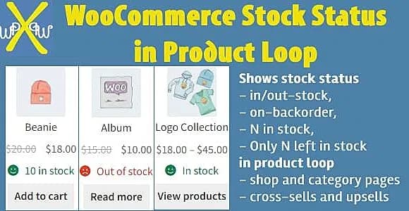 WooCommerce Stock Status in Product Loop