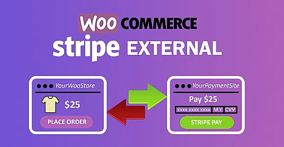 WooCommerce Stripe External WordPress Plugin