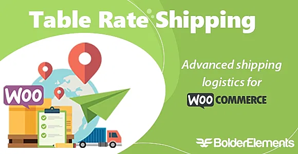 WooCommerce Table Rate Shipping WordPress Plugin