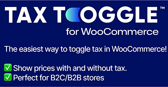 WooCommerce Tax Toggle WordPress Plugin