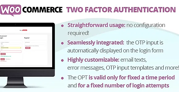 WooCommerce Two Factor Authentication WordPress Plugin