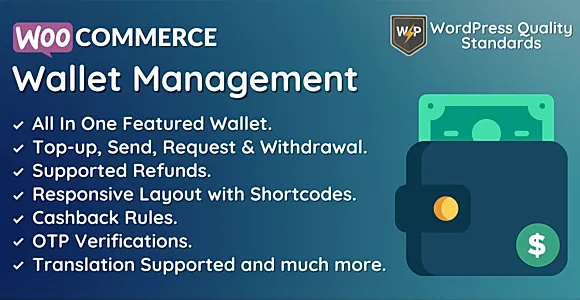 WooCommerce Wallet Management WordPress Plugin