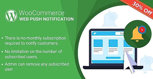 WooCommerce Web Push Notification WordPress Plugin